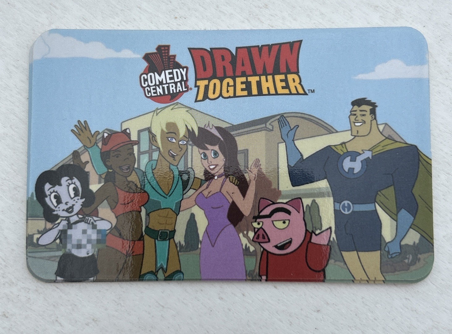 Drawn Together Comedy Central 2004 Download Card Rare