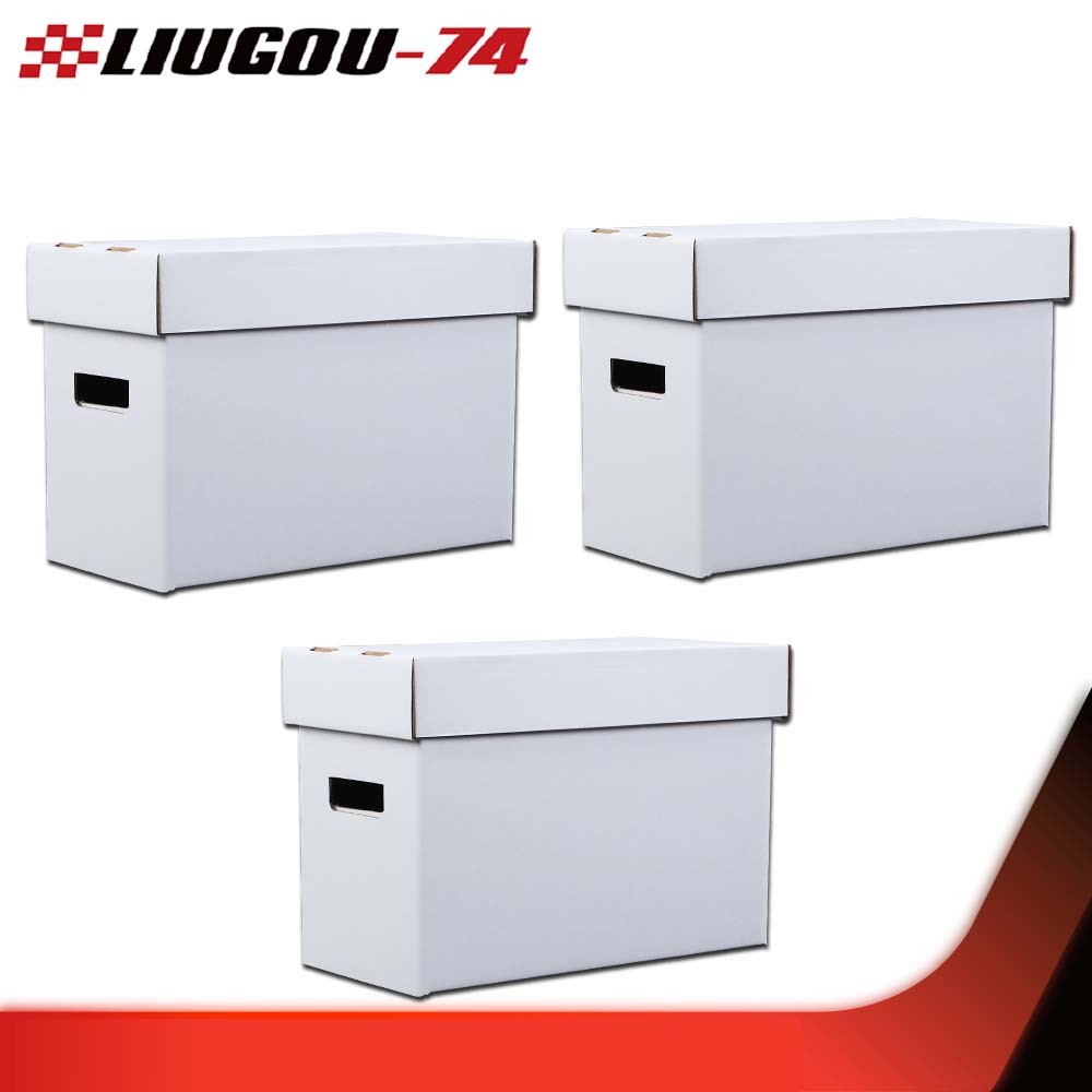 3/5/10x Comic Books Storage Boxes Short Holds 150-175 Stackable Durable Archive