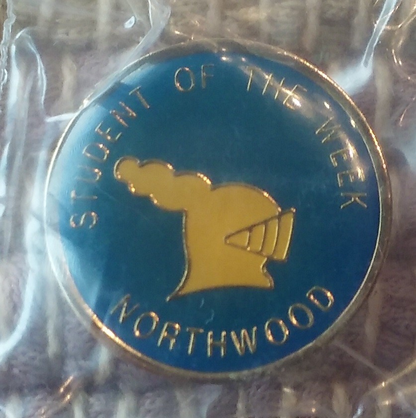 Student of the Week Northwood pin badge Student of the Week Northwood pin badge