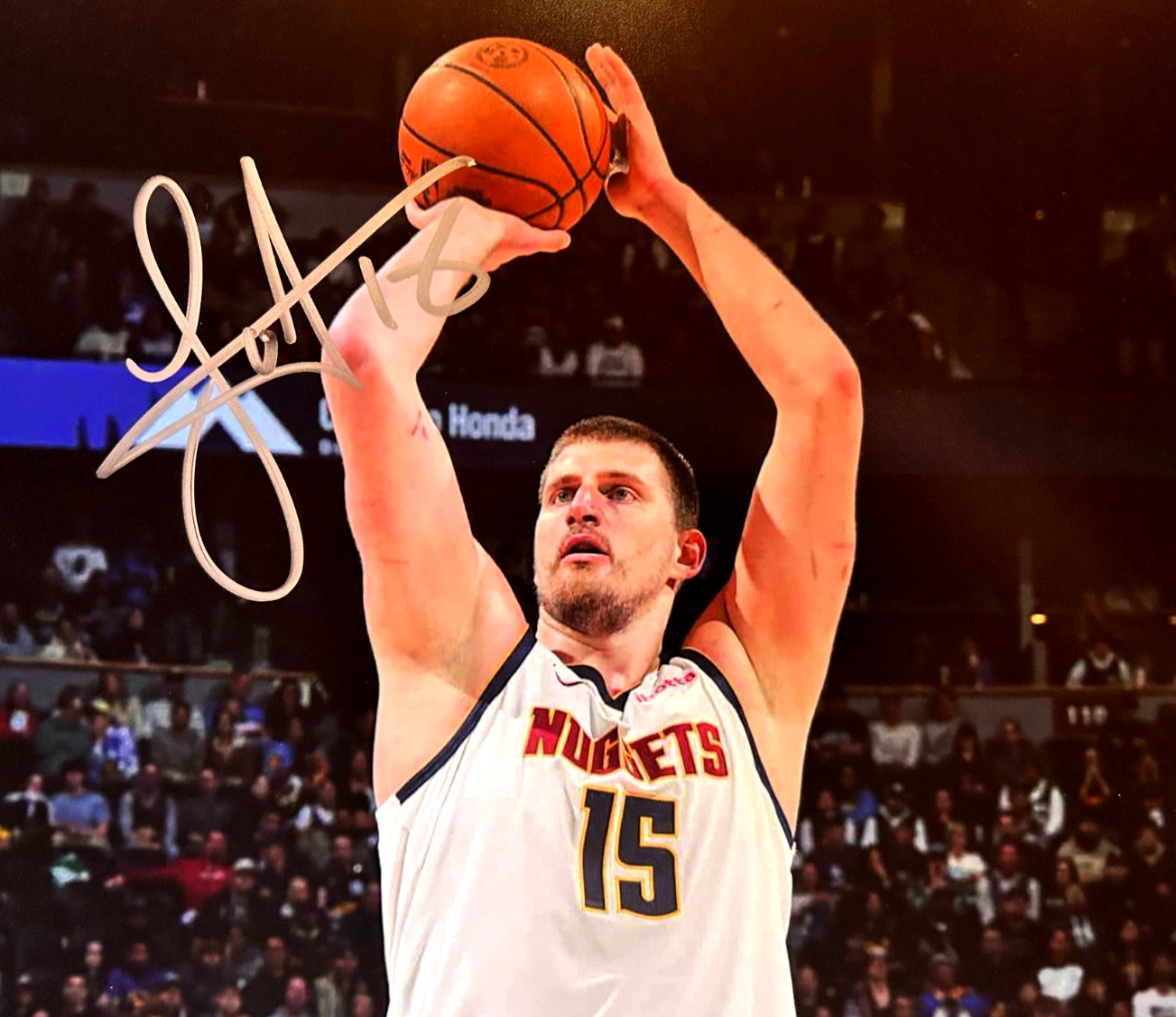 Nikola Jokić Signed 8x10\