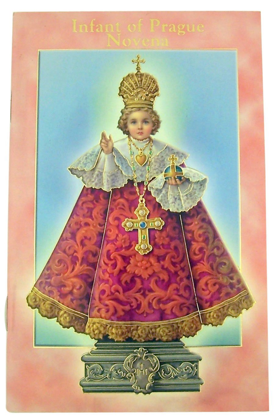 Illustrated Novena Book of Prayers & Devotions of Infant of Prague. Pack of 10