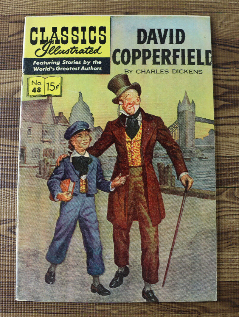 1948 Classics Illustrated David Copperfield #48 Charles Dickens G/FN+ 1948 Classics Illustrated David Copperfield #48 Charles Dickens G/FN+