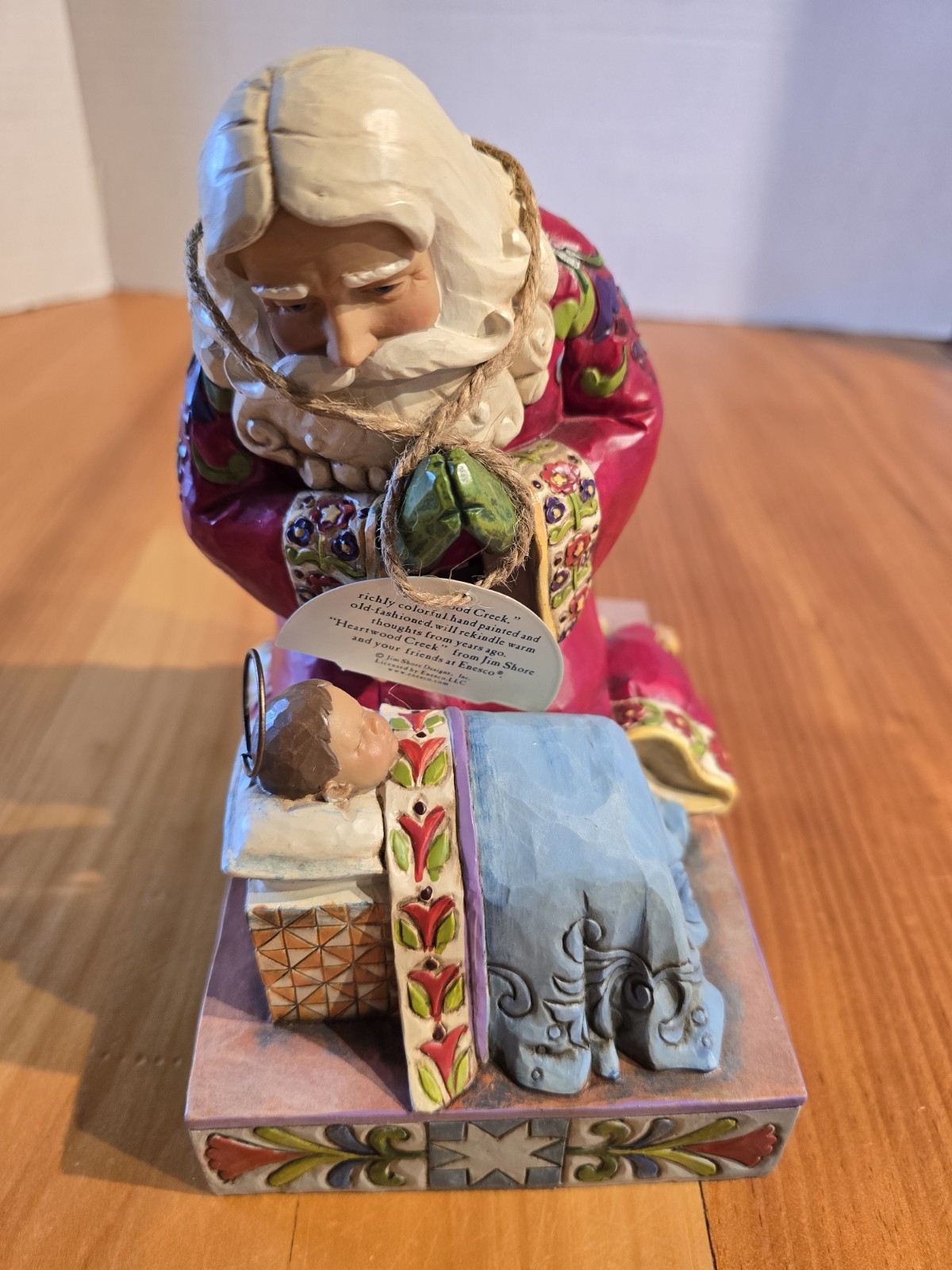 Jim Shore The Real Meaning Of Christmas #4010488 St. Nick w Baby Jesus 2008 NIB Jim Shore The Real Meaning Of Christmas #4010488 St. Nick w Baby Jesus 2008 NIB