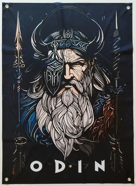 Prapor banner Odin on eyelets 1000x700 mm Prapor banner Odin on eyelets 1000x700 mm