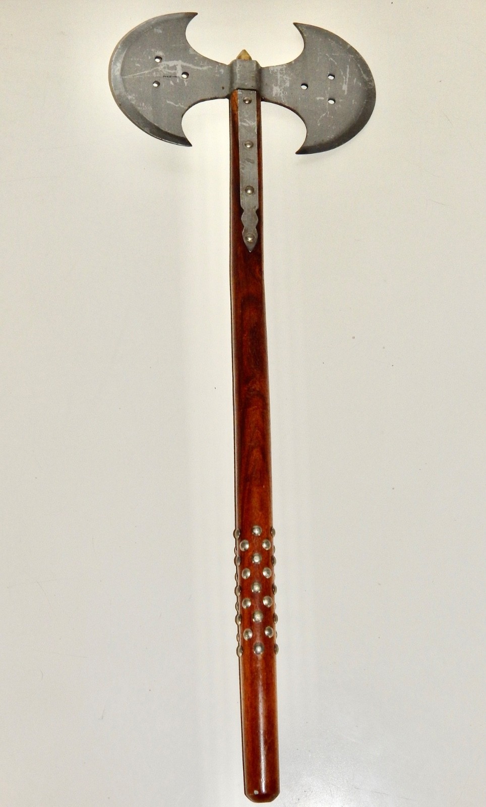 Medieval Massive Double-Bladed Battle Axe Broadaxe ~ 32\