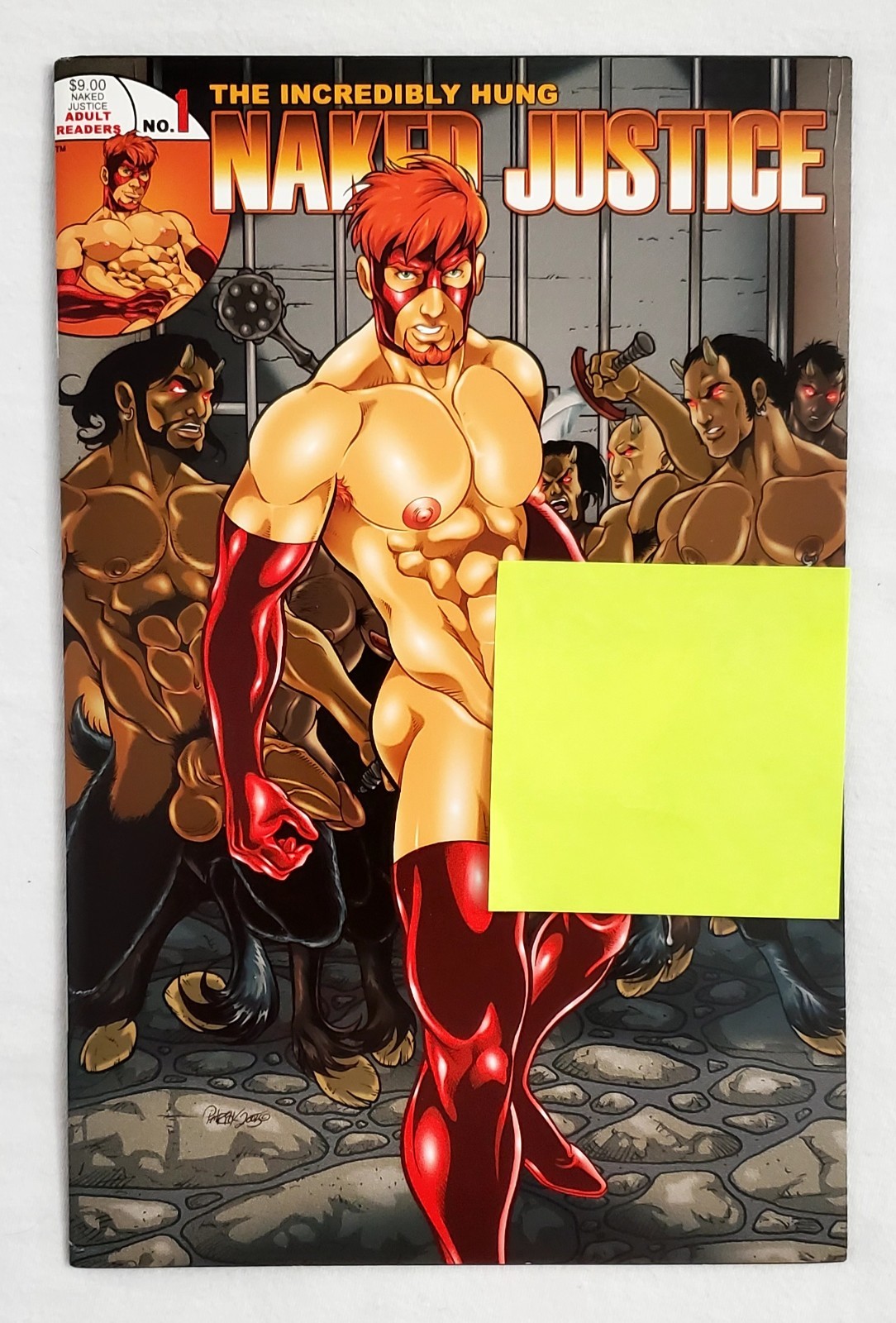 Naked Justice #1 Patrick Fillion 2006 Gay Adult Class Comics Rare Out Of Print