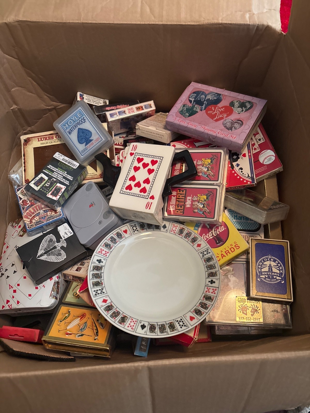 playing cards deck vintage