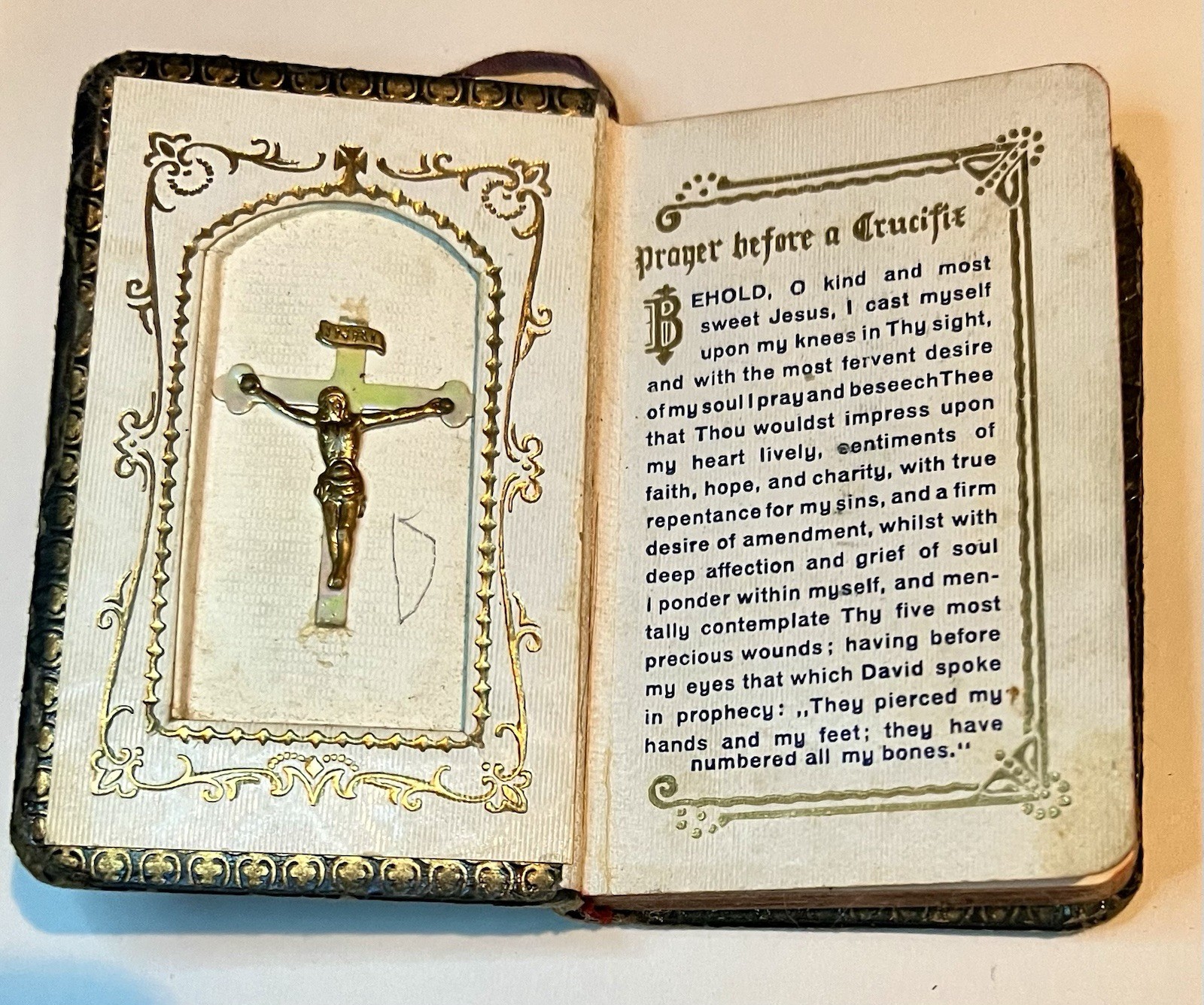 1925 PEARLS Of PRAYER Instructions For Catholic Children Christ Crucifix Czech 1925 PEARLS Of PRAYER Instructions For Catholic Children Christ Crucifix Czech