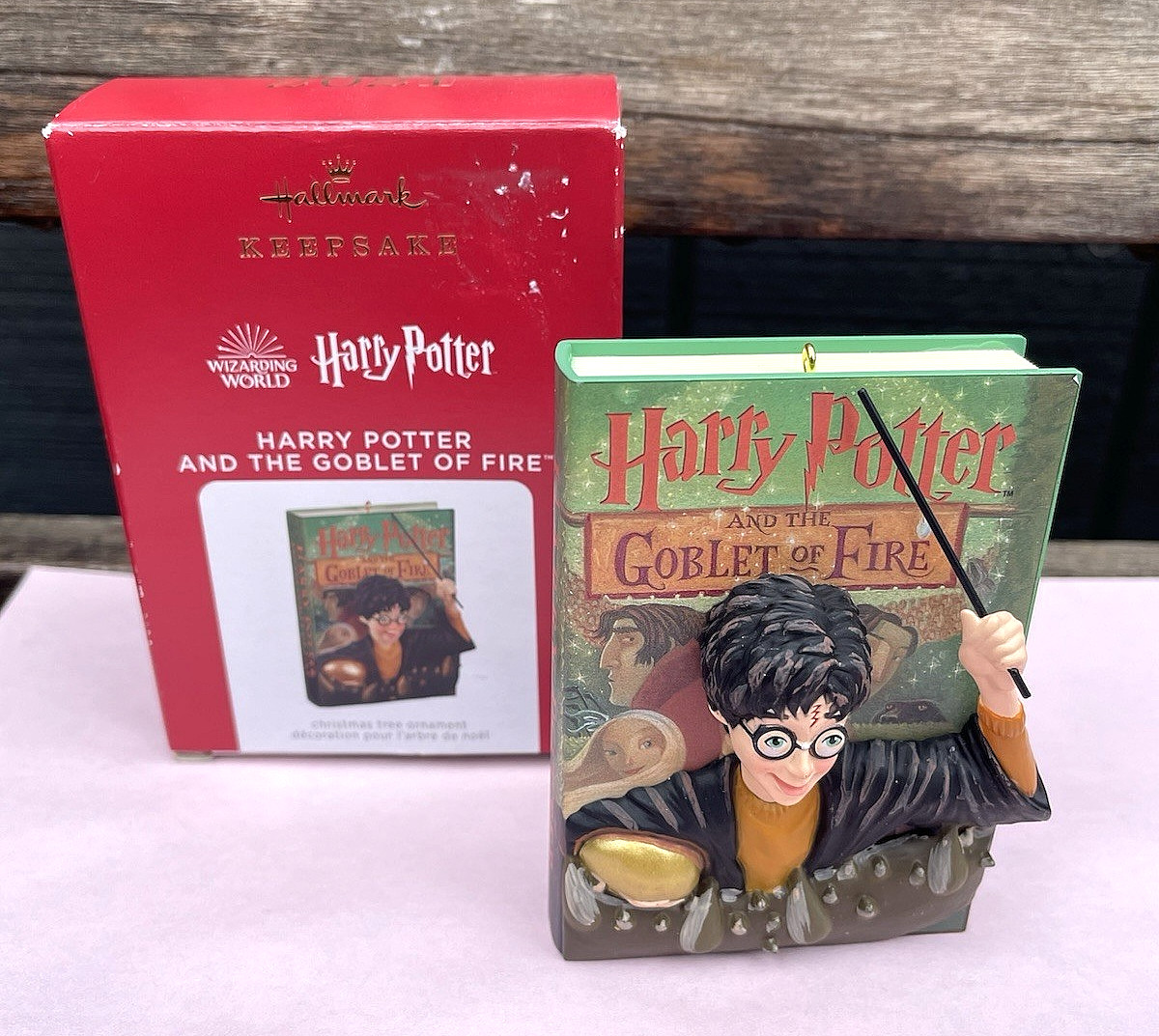 Hallmark Keepsake Christmas Ornament 2021 Harry Potter & The Goblet Of Fire NIB