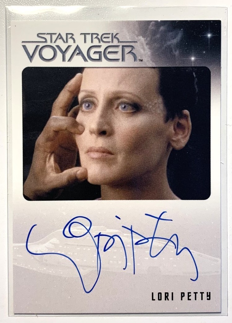 2015 Star Trek Voyager Auto Lori Petty as Noss 2015 Star Trek Voyager Auto Lori Petty as Noss