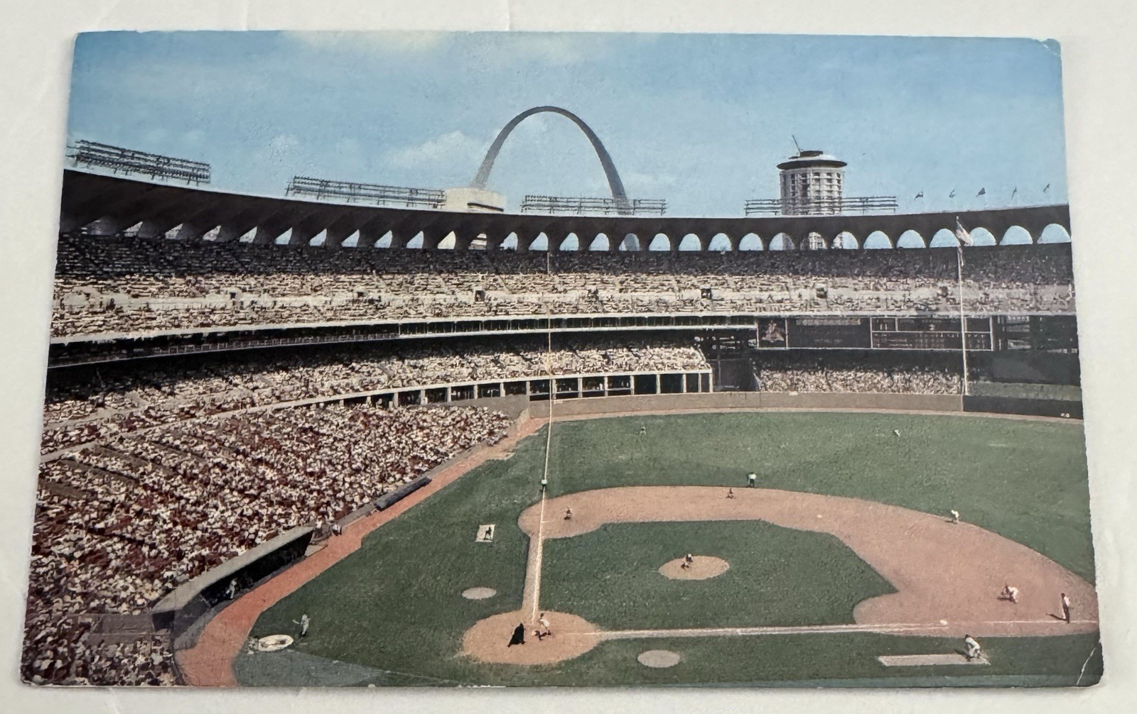 Vtg 1970's Postcard St Louis Cardinals Baseball Busch Stadium St Louis Mo Vtg 1970's Postcard St Louis Cardinals Baseball Busch Stadium St Louis Mo