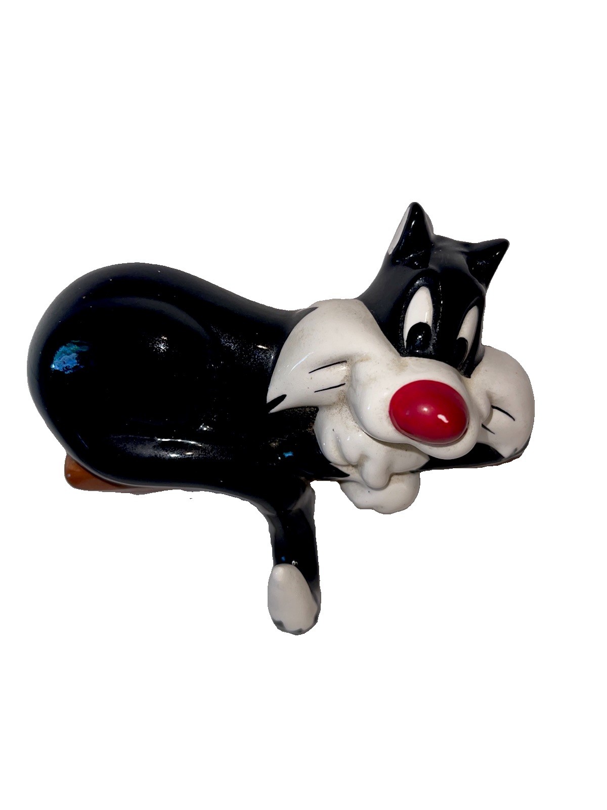 Adorable Vintage Ceramic Looney Tunes Sylvester Wall Hook Warner Bros Studio