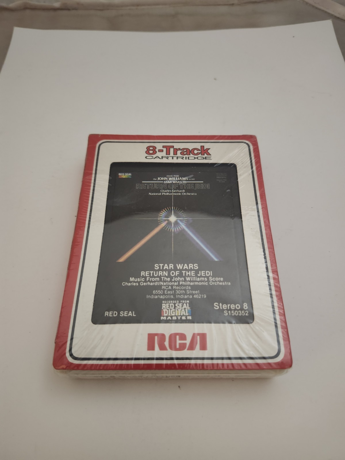RARE Return of the Jedi John Williams Charles Gerhardt RCA 8 Track Tape Sealed RARE Return of the Jedi John Williams Charles Gerhardt RCA 8 Track Tape Sealed