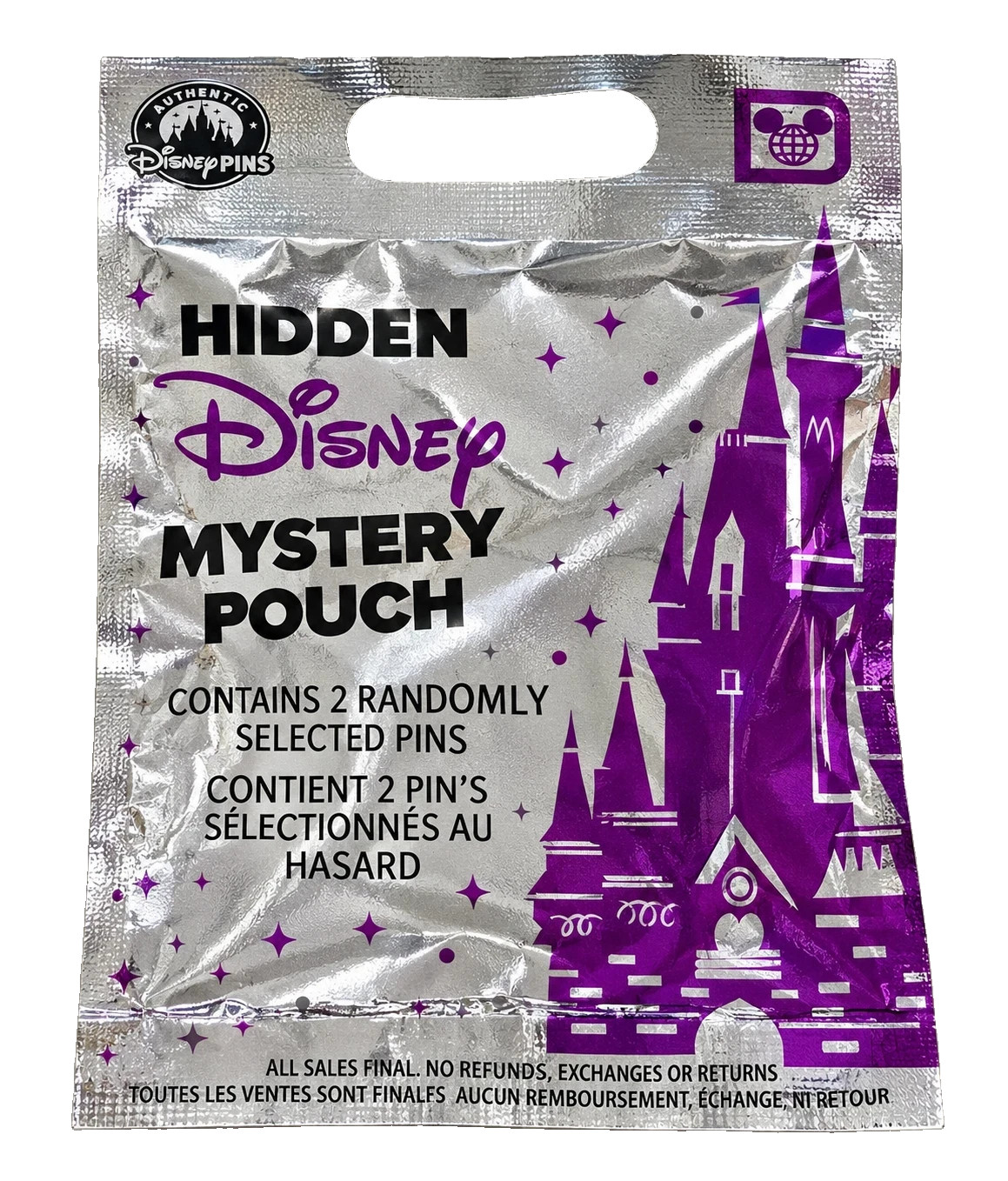 SEALED 2026 Walt Disney World Hidden Mickey Mystery Pin Pack WAVE B