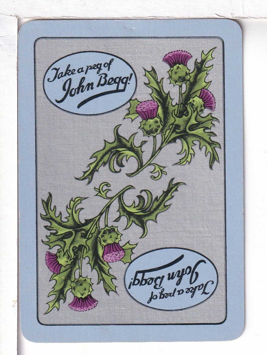 Single Vintage Playing Card Beer, 