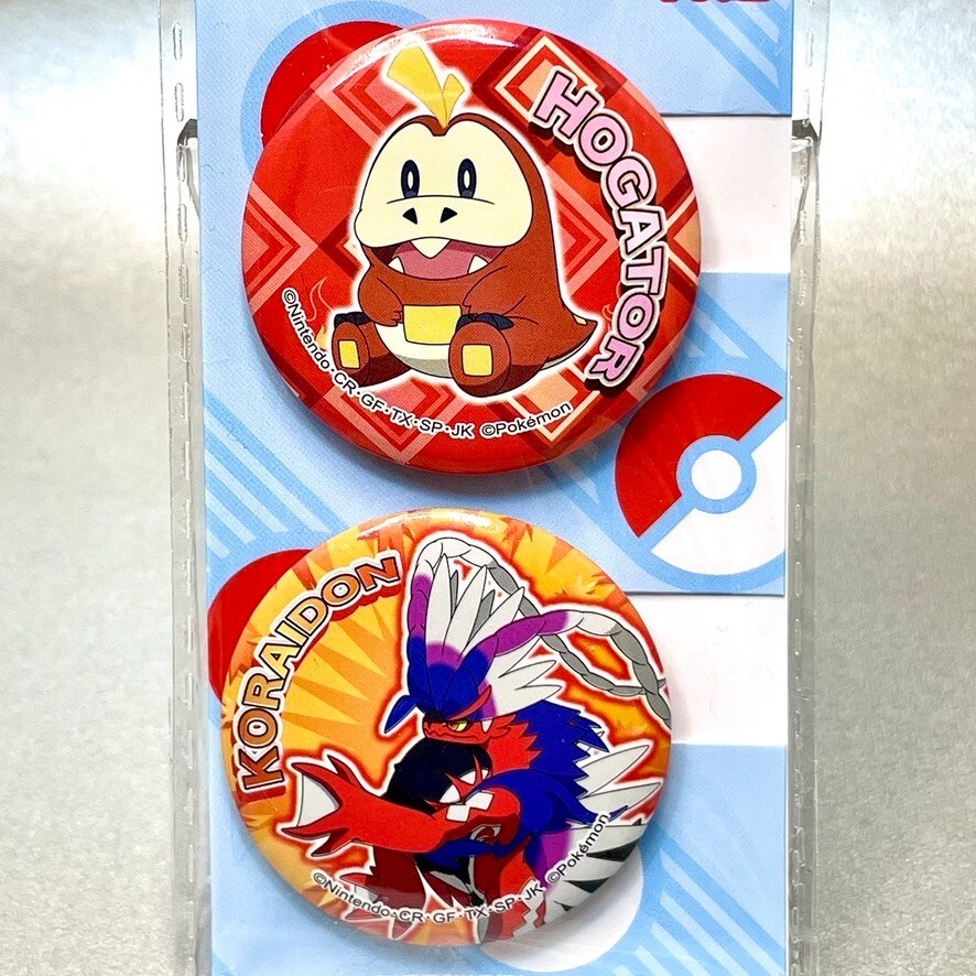 Fuecoco & Koraidon Clip Can Badge Pokemon Nintendo Anime Japan C592 Fuecoco & Koraidon Clip Can Badge Pokemon Nintendo Anime Japan C592