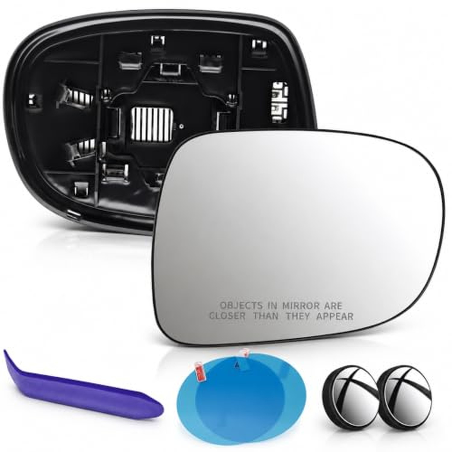 Passenger Side Mirror Glass Compatible with Lexus ES350 IS250 IS350 Passenger Side Mirror Glass Compatible with Lexus ES350 IS250 IS350