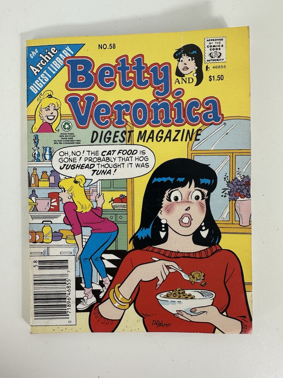 The Archie Digest Library Betty And Veronica Digest Magazine Number 58 The Archie Digest Library Betty And Veronica Digest Magazine Number 58