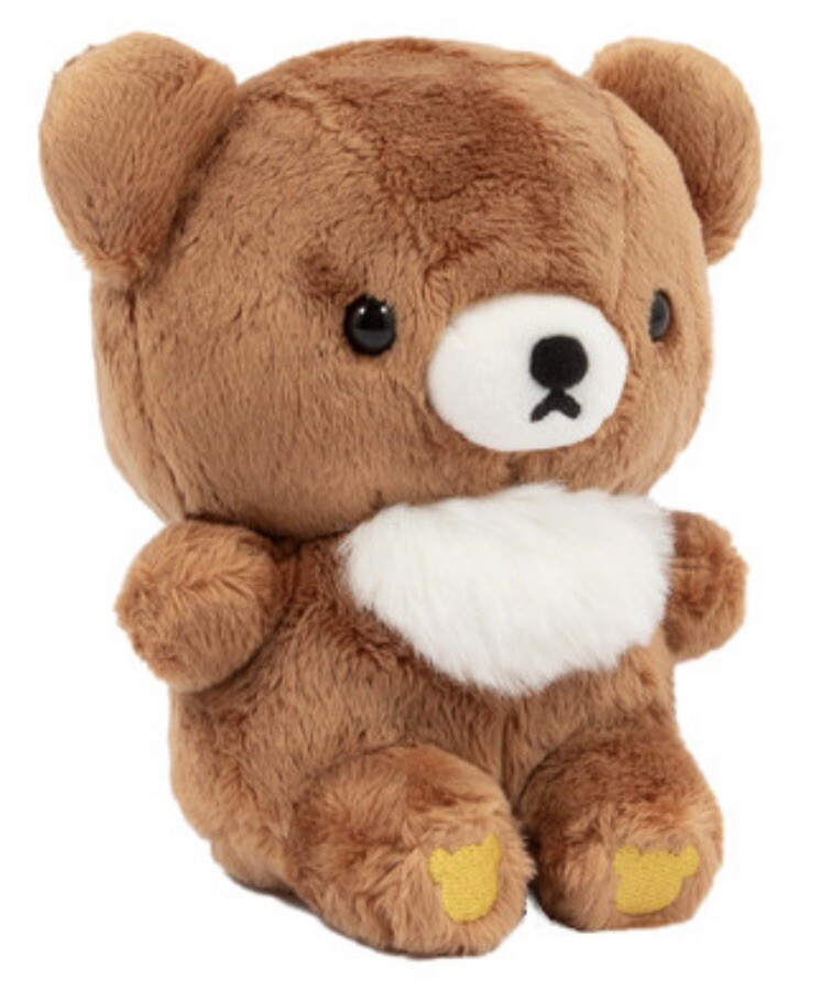 Authentic San-X Chairoikoguma Bear Plush Stuffed Toy Small 7\