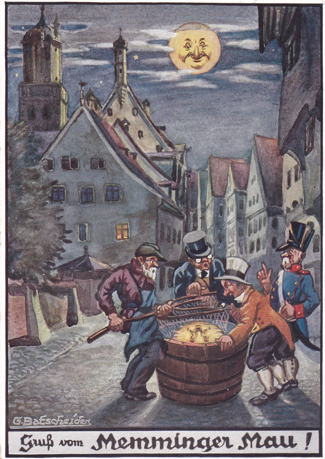Greetings from Memmingen in Swabia - Memminger Mau