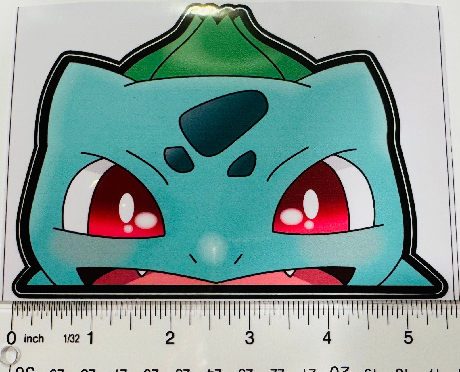 Pokémon Peeking Window Decals / Stickers - Choose Your Character & Size