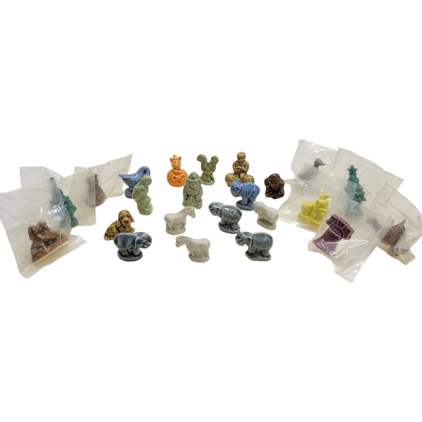 Vintage Wade England Red Rose Tea Figurines Lot 23 Whimsies Animals 8 Sealed Vintage Wade England Red Rose Tea Figurines Lot 23 Whimsies Animals 8 Sealed
