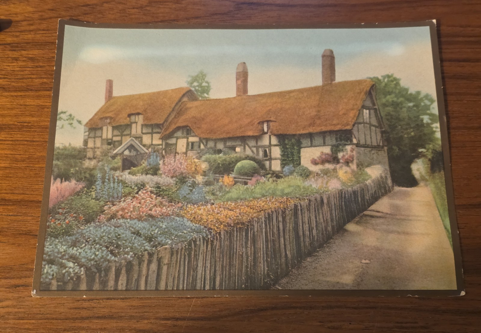 Lithograph Photo of Anne Hathaway's Cottage