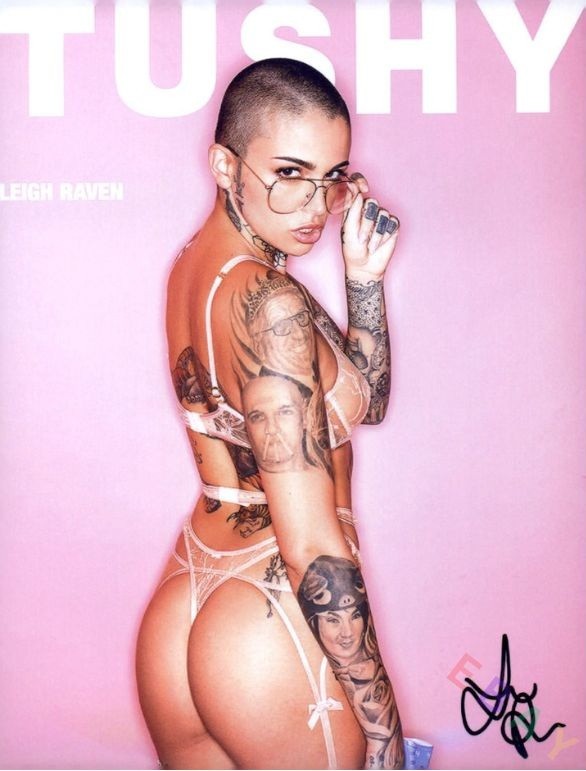 Leigh Raven Signed Autographed Sexy Adult 8x10 Model Photo with Proof & COA Leigh Raven Signed Autographed Sexy Adult 8x10 Model Photo with Proof & COA