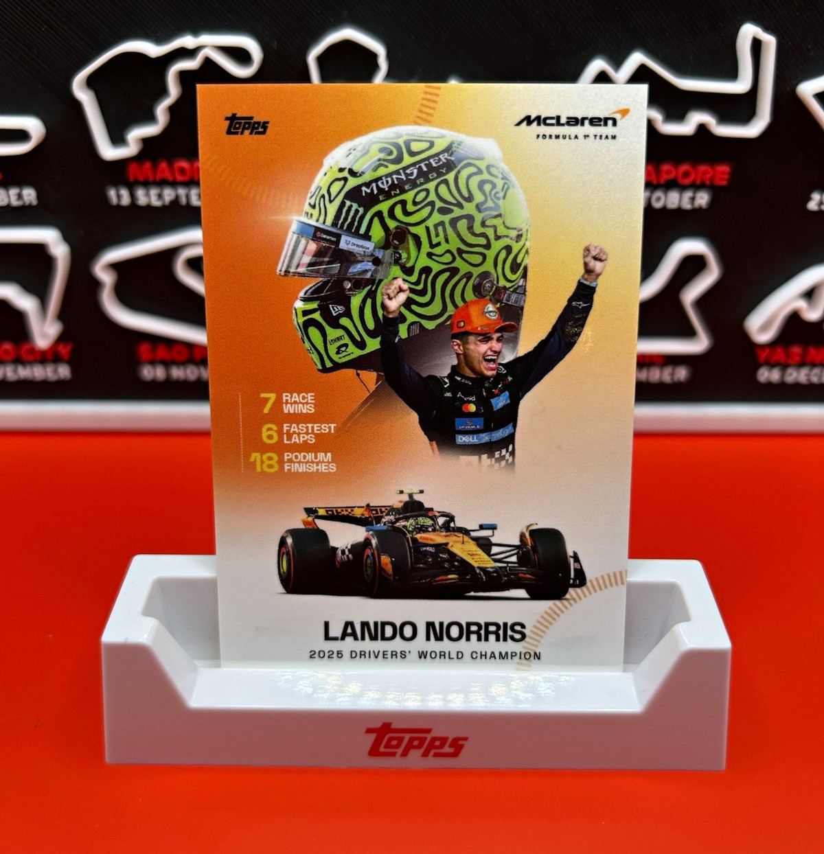 2026 Topps McLaren team set Lando Norris McLaren Formula 1 World Champion 2026 Topps McLaren team set Lando Norris McLaren Formula 1 World Champion