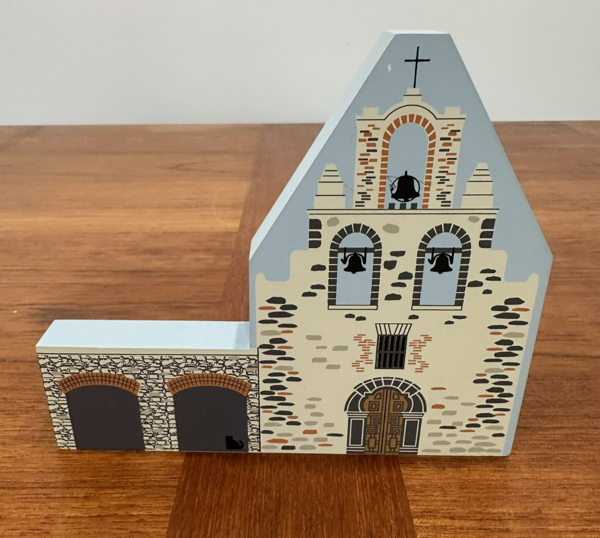 Cat's Meow Village 1996 Mission Espada San Antonio Texas Rare Custom Cat's Meow Village 1996 Mission Espada San Antonio Texas Rare Custom