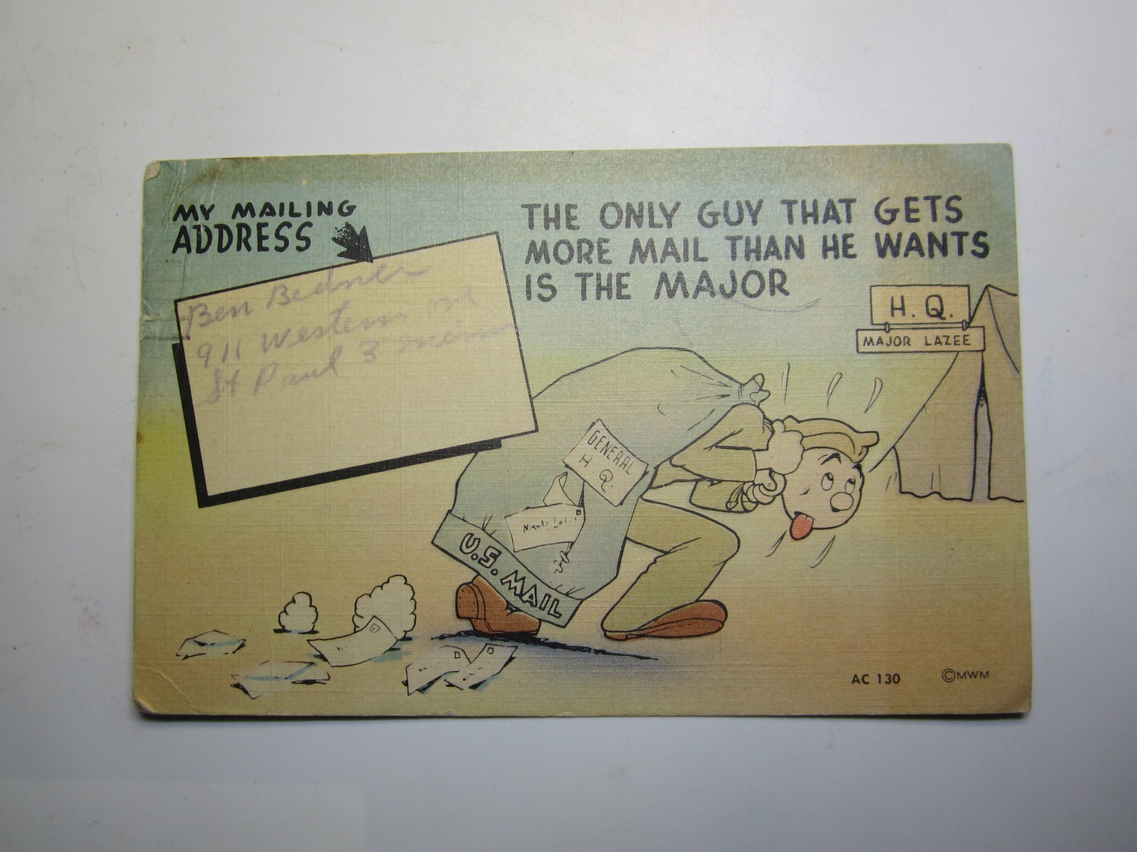 1941 WW2 USA JAPAN PACIFIC WAR AIRCRAFT CARRIER ART PAINTING PROPAGANDA Postcard