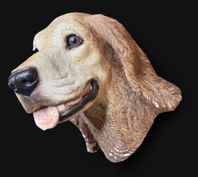 Vintage 1985 United Design Classic Critters Dog Bookend Retriever Spaniel Vintage 1985 United Design Classic Critters Dog Bookend Retriever Spaniel