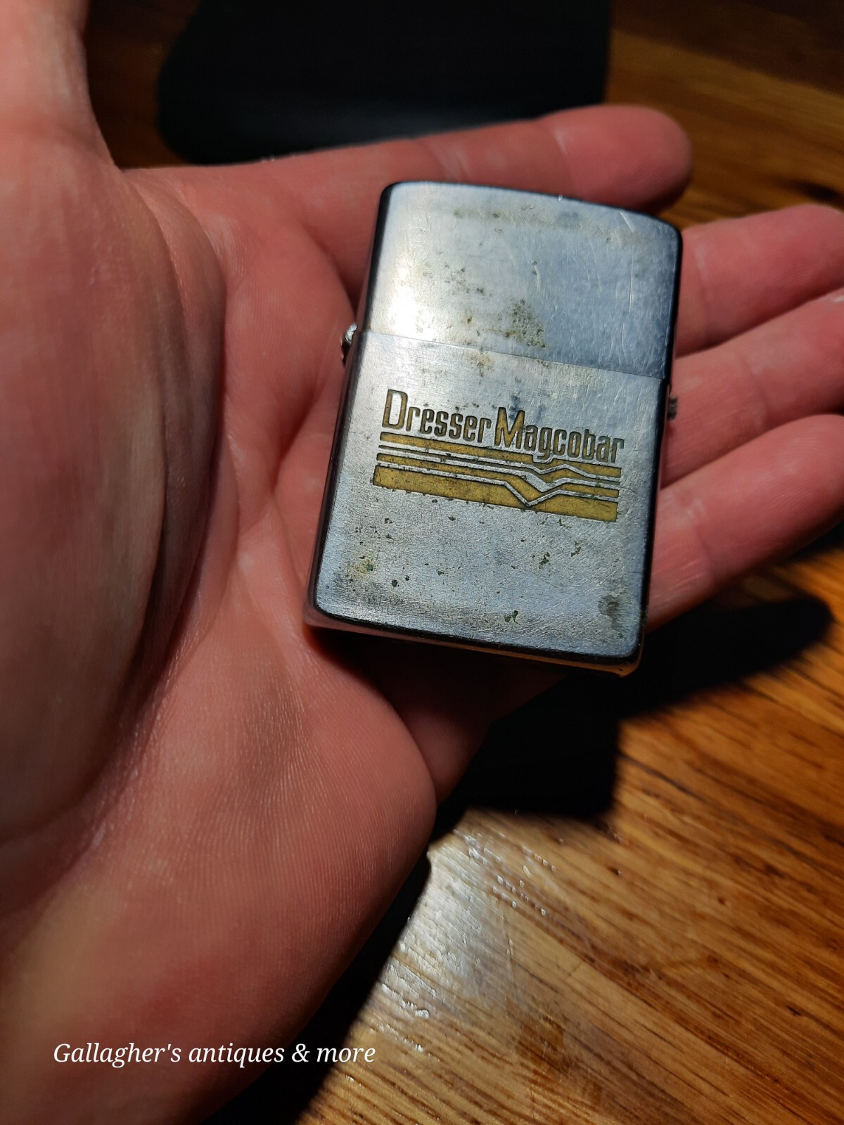 Zippo vintage 1968 lighter Dresser Magcobar Oil field industry gas Advertising Zippo vintage 1968 lighter Dresser Magcobar Oil field industry gas Advertising