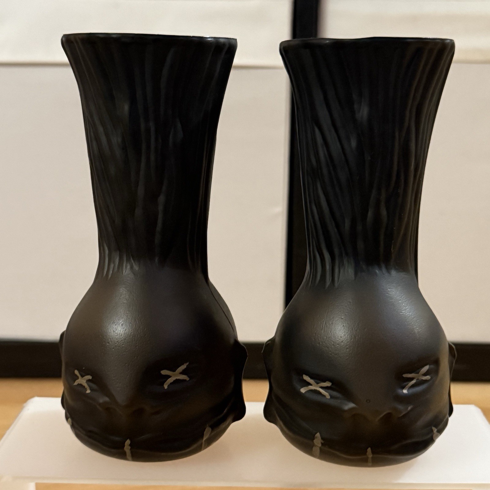 Deadhead Rum Shrunken Head Tiki Mug Plastic Poolside Barware Cup Set of 2