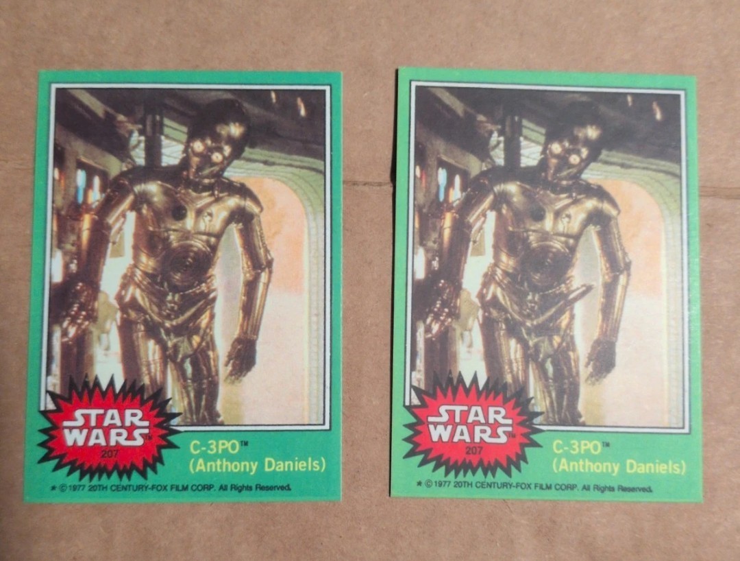 1977 Topps Star Wars Base Set #207 \