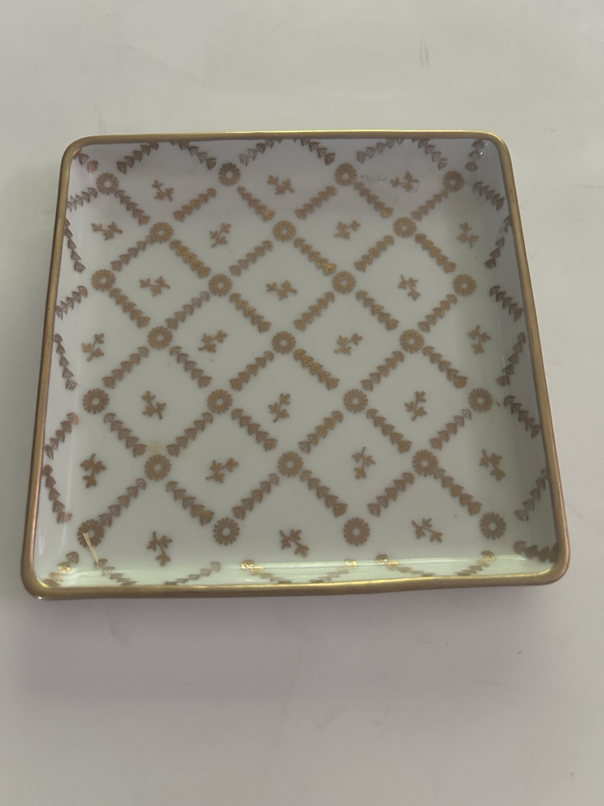 Vtg Limoges France Barat Collection “Tirage Reserve De Couleuvre” Trinket Dish