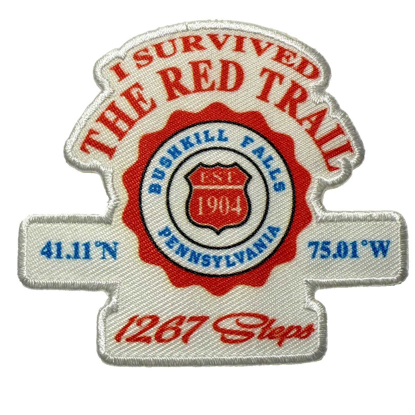 Bushkill Falls – I Survived the Red Trail Patch (Pennsylvania) Bushkill Falls – I Survived the Red Trail Patch (Pennsylvania)