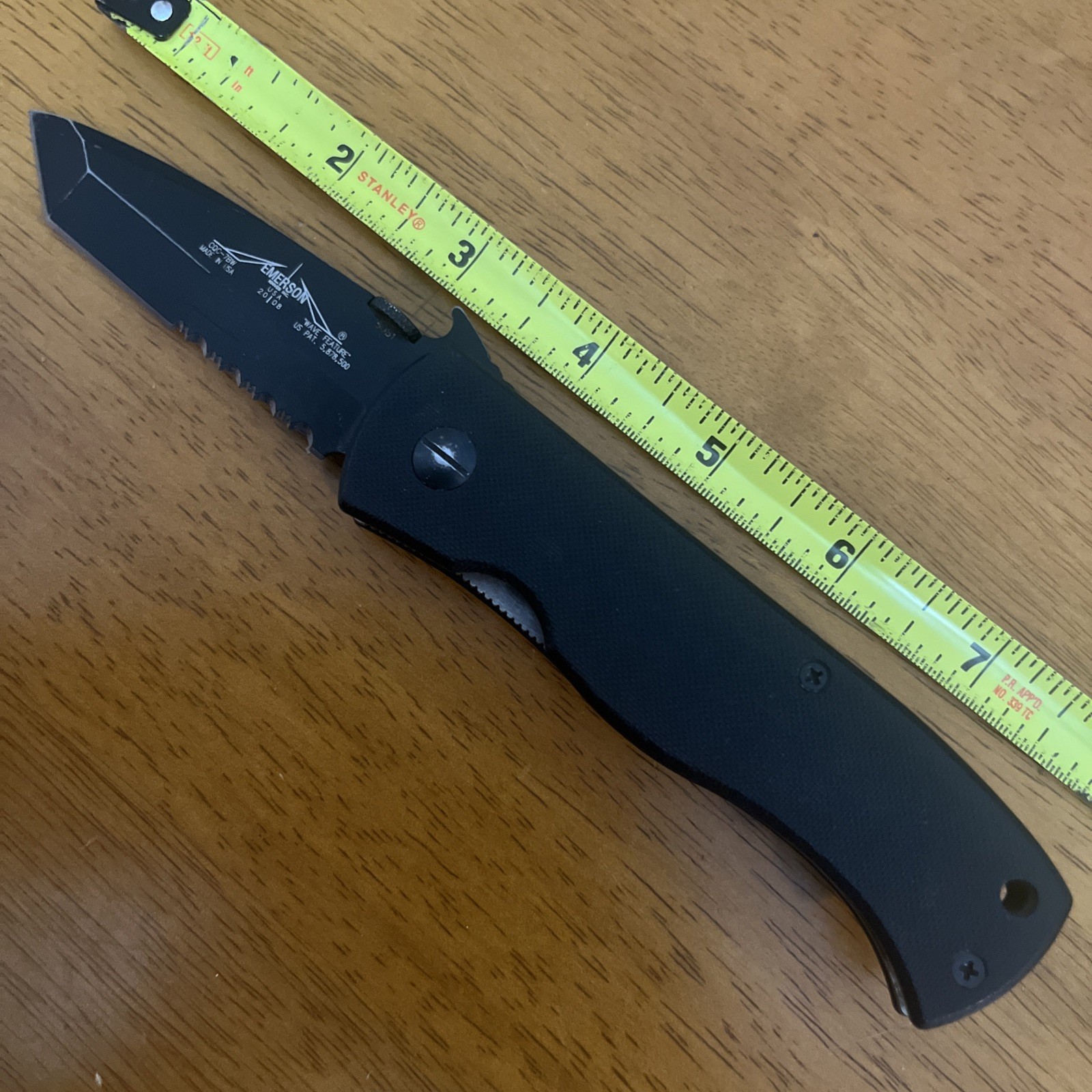 Emerson CQC-7B BTS Tanto Knife (3.3\ Emerson CQC-7B BTS Tanto Knife (3.3\
