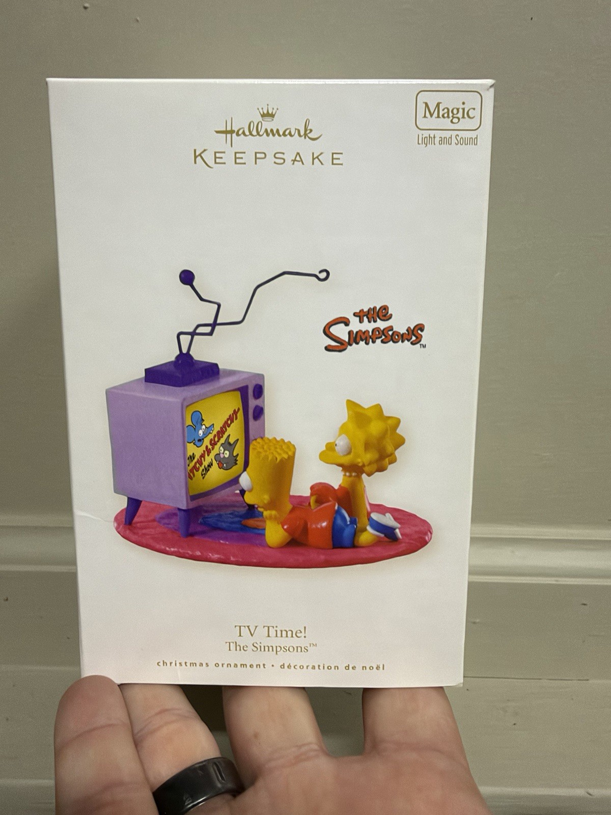 2008 Hallmark “TV Time” The Simpsons Keepsake Ornament, NEW IN BOX 2008 Hallmark “TV Time” The Simpsons Keepsake Ornament, NEW IN BOX
