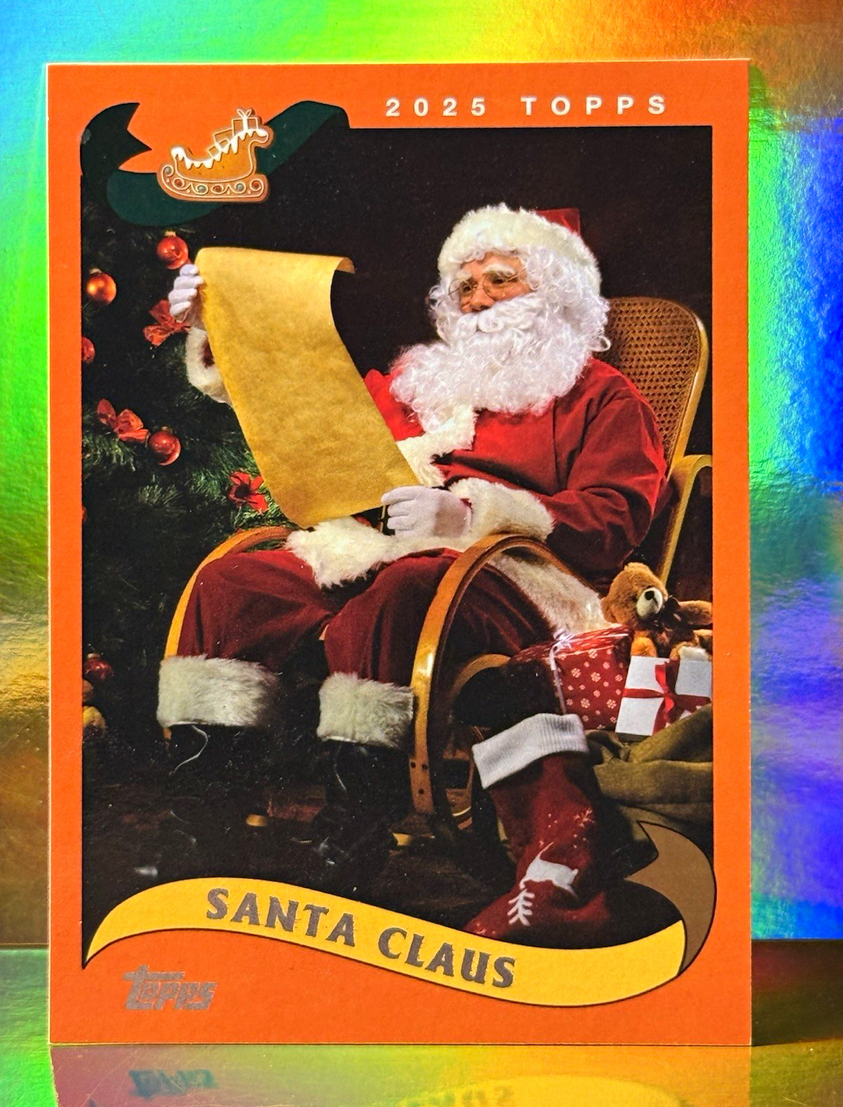 2025 Topps The Santa Archives Santa Claus Base Set Card TSA-02 2025 Topps The Santa Archives Santa Claus Base Set Card TSA-02