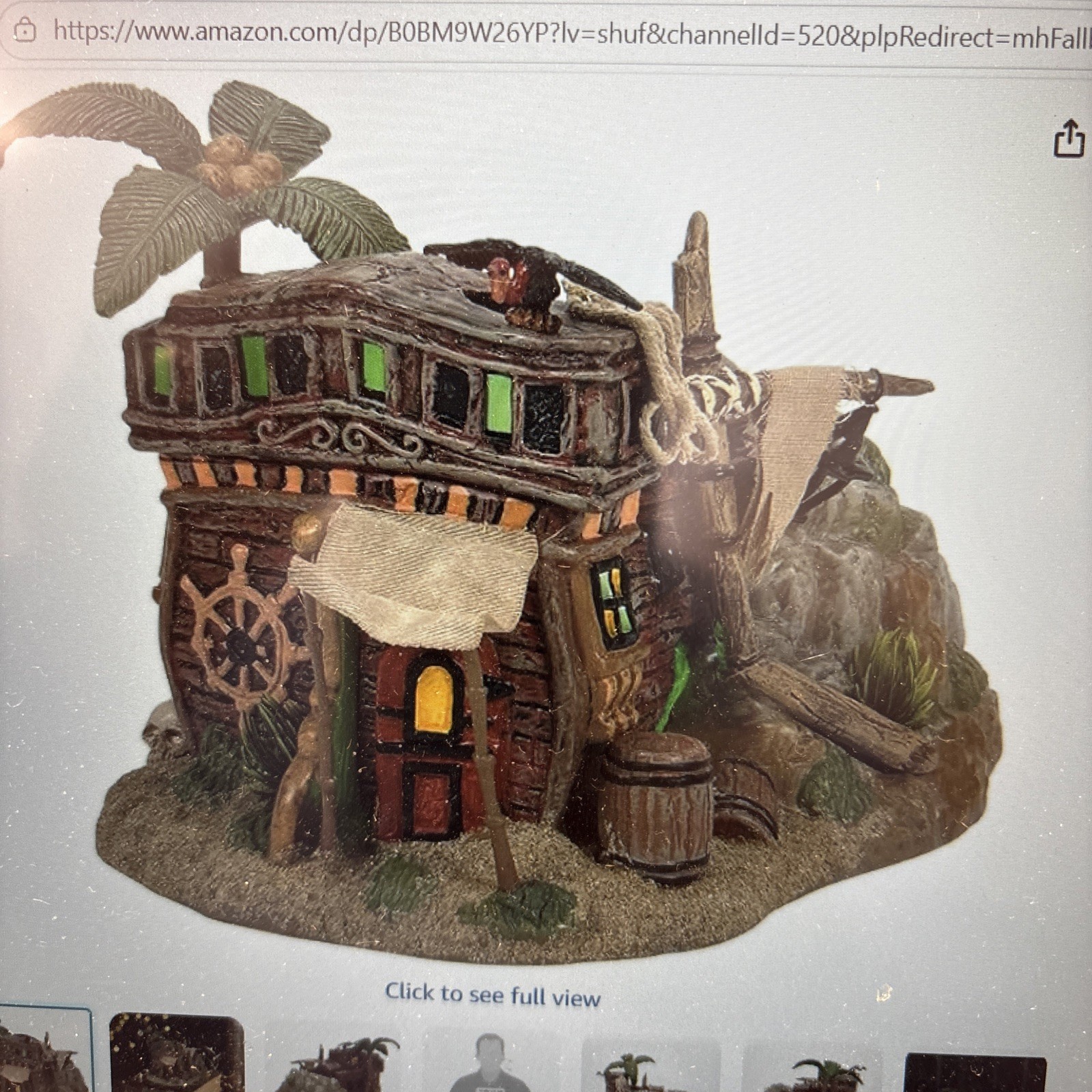 Dept 56 PIRATE HAVEN HIDEAWAY Halloween Village 6011440 BRAND NEW 2023