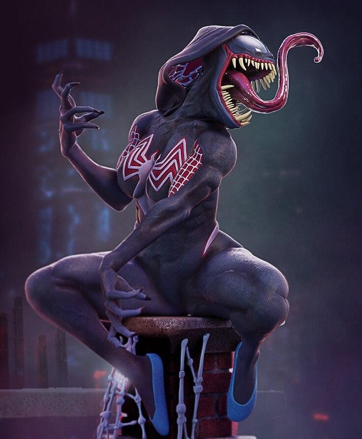 Gwenom  Resin Sculpture Statue Model Kit Unpainted/Unassembled