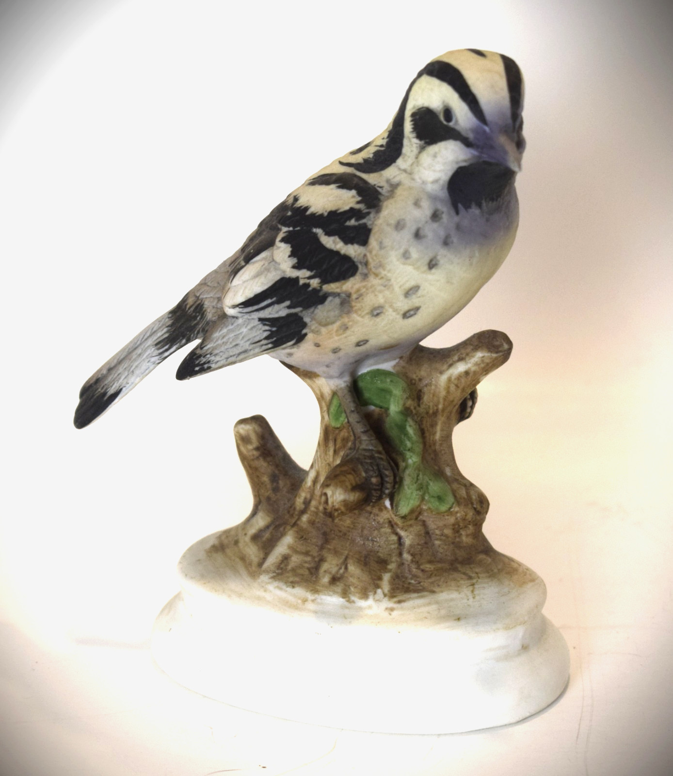 Vintage Lefton China Warbler Bird Figurine KW4206 Hand Painted Porcelain Japan