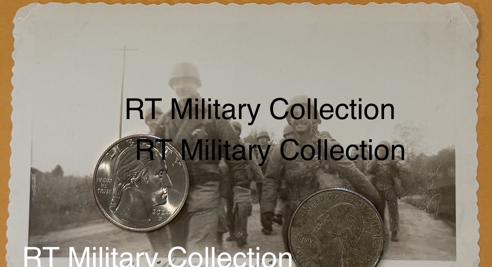 WWII 506th PIR 101st Airborne Division “Toccoa/Long March” Identified Photo WWII 506th PIR 101st Airborne Division “Toccoa/Long March” Identified Photo