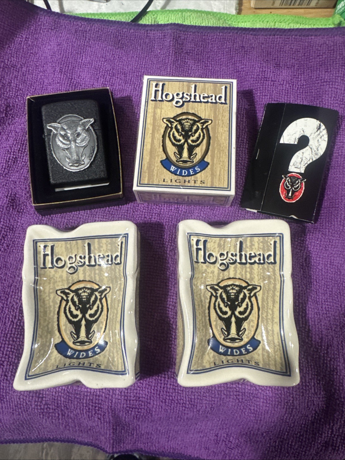 1994 Hogshead Tobacco R.J. Reynolds Zippo Only 50 Made Lighter And Rare Extras 1994 Hogshead Tobacco R.J. Reynolds Zippo Only 50 Made Lighter And Rare Extras