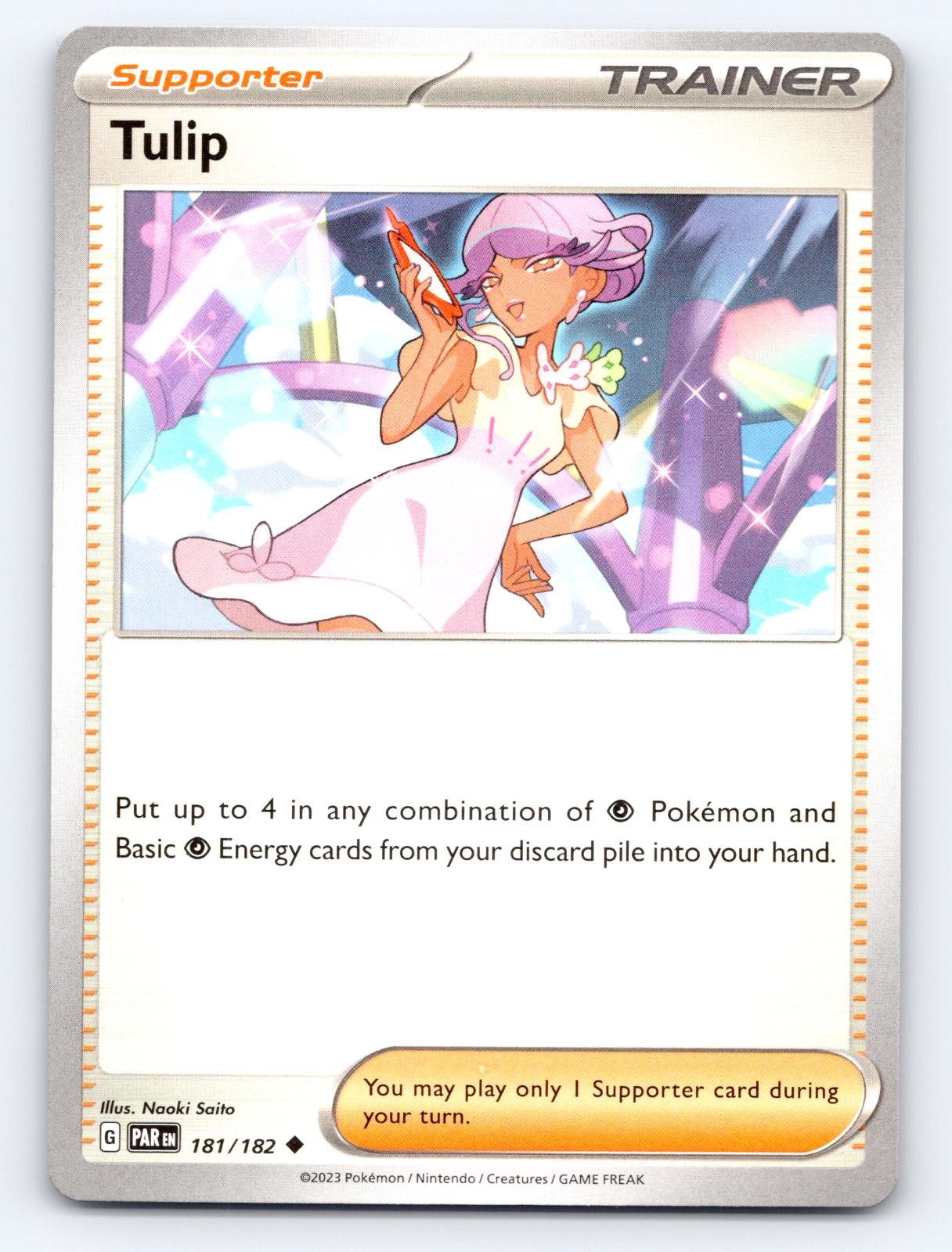 Tulip 181/182 Uncommon Paradox Rift Pokemon Near Mint