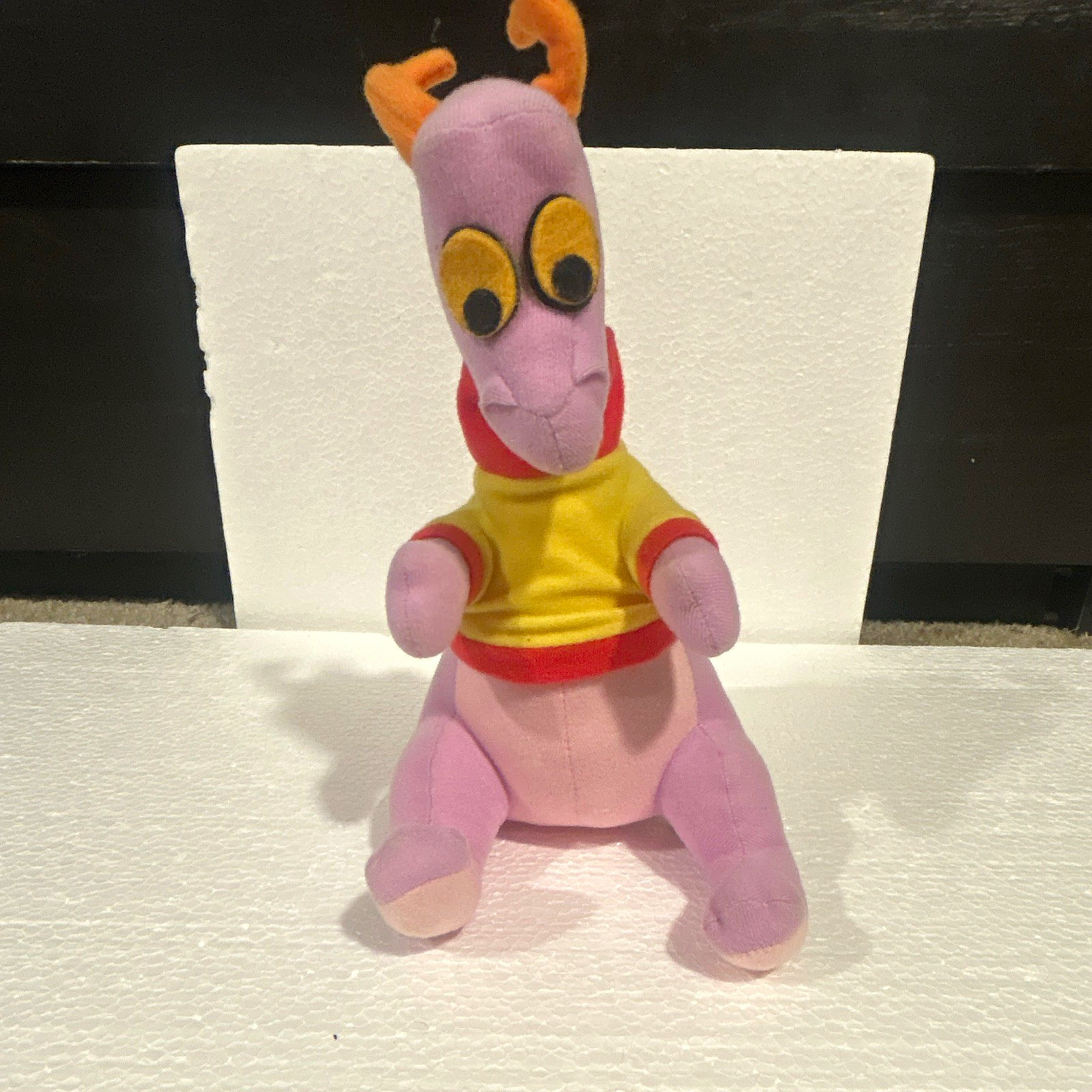 FIGMENT Dragon Plush Felt Eyes Walt Disney Epcot Center Original 1982 10\