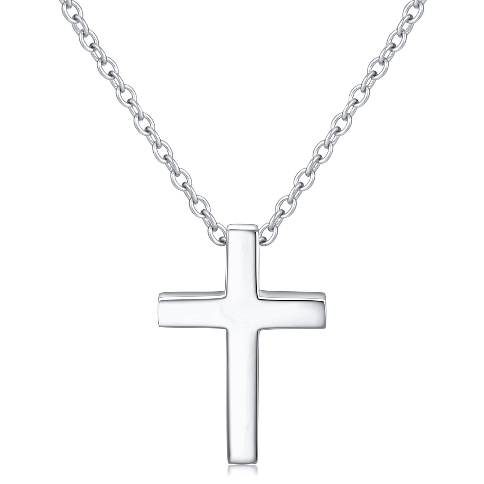 Alphm S925 Sterling Silver Small Cross Pendant Necklace Bracelet Earrings Alphm S925 Sterling Silver Small Cross Pendant Necklace Bracelet Earrings