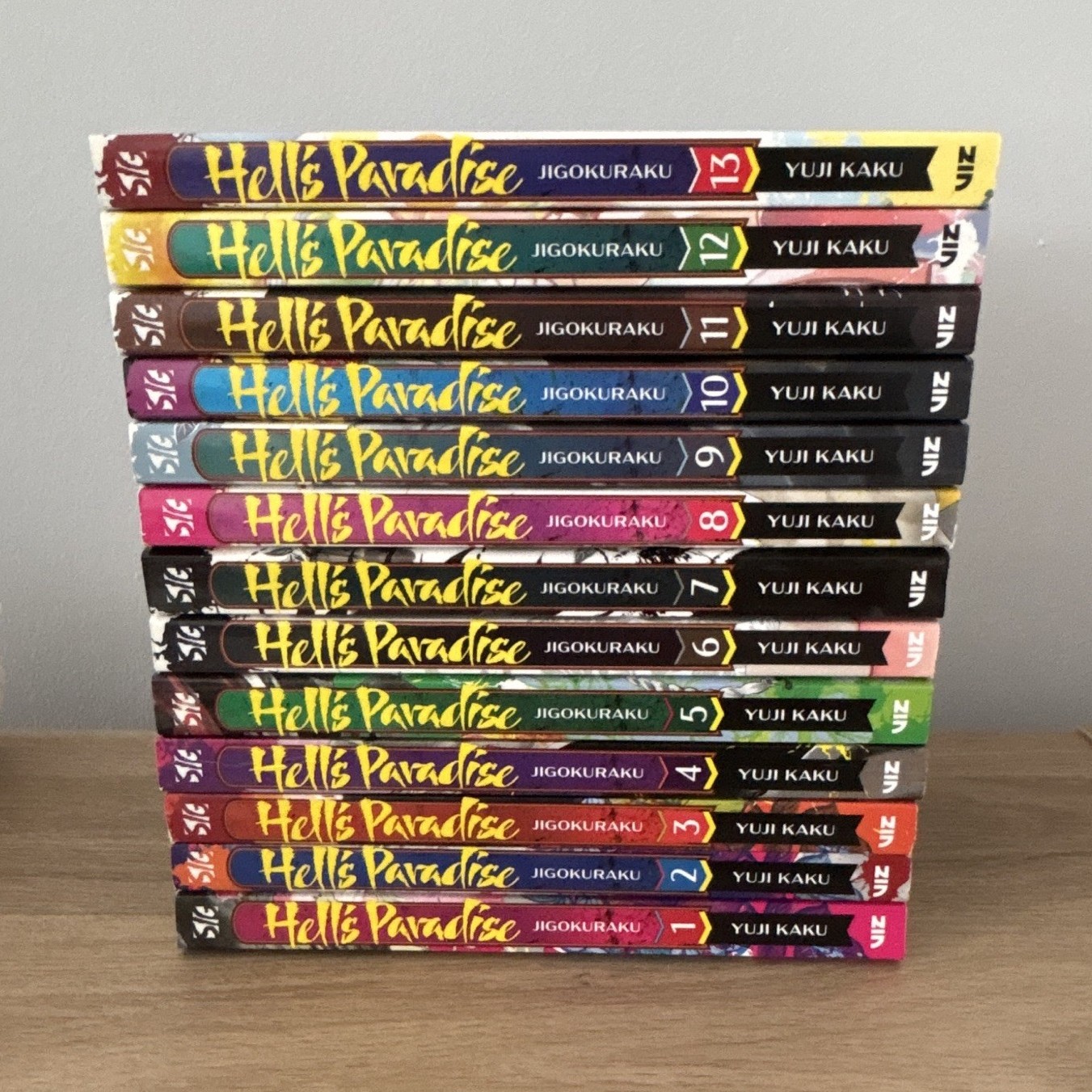 Hell\'s Paradise: Jigokuraku Manga Lot Vol 1-13 Yuji Kaku VIZ Media