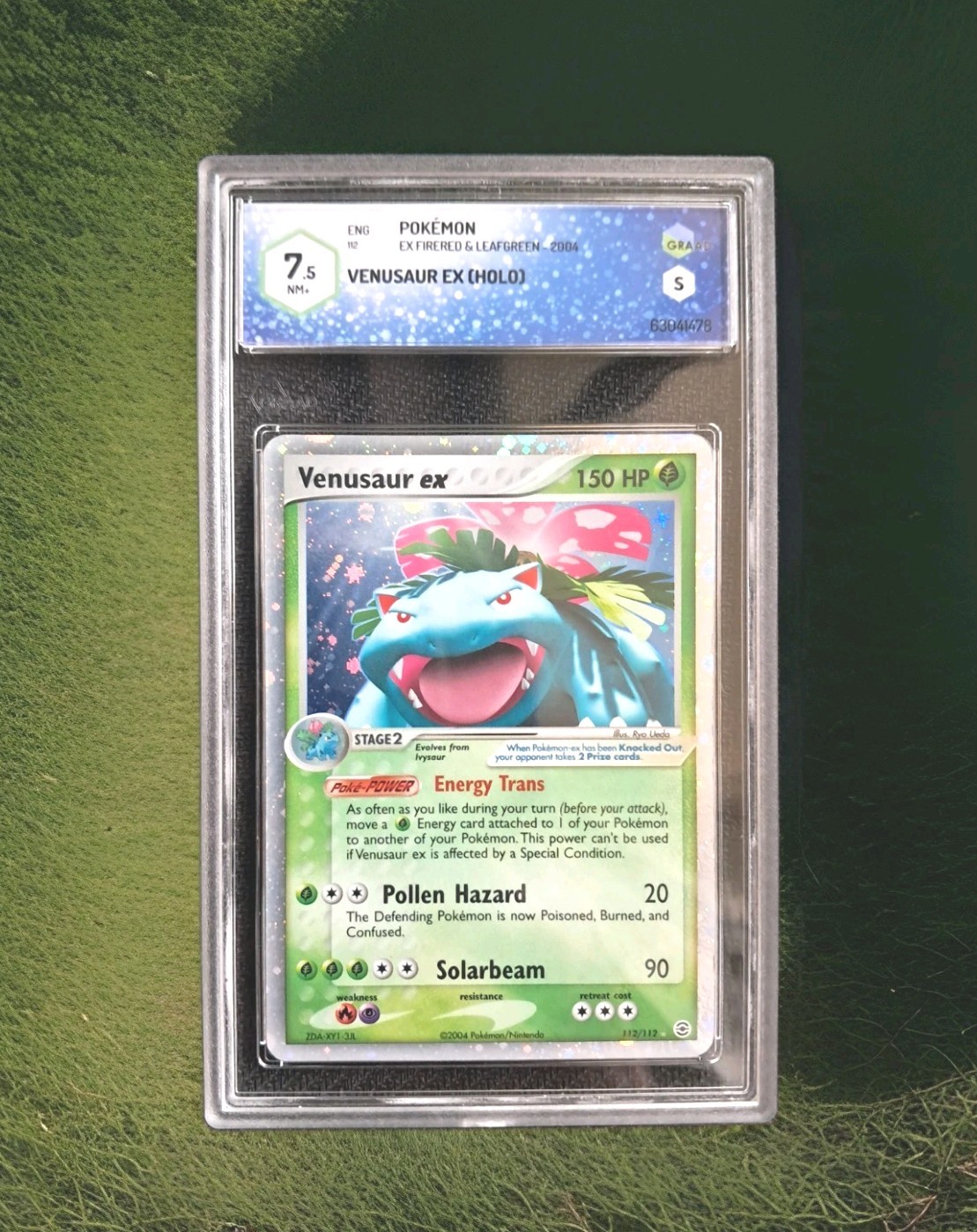 Venusaur EX 2004 Pokemon Holo Fire Red & Leaf Green 112/112 English Florizarre